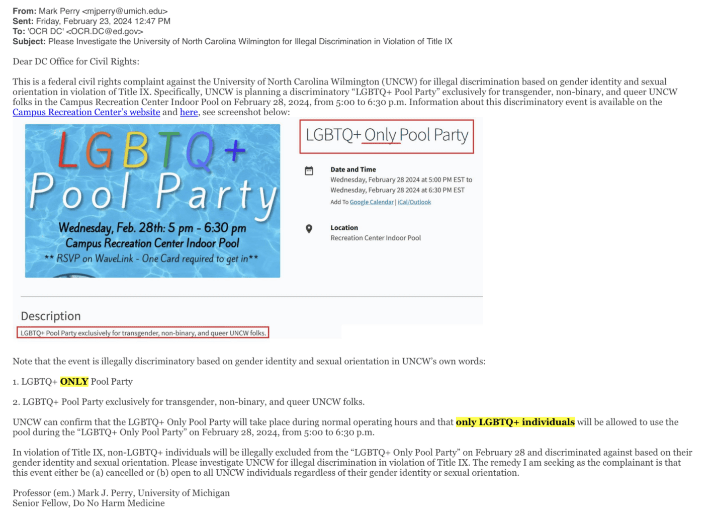 YAF Forces Change of Plans for Illegal Leftist Pool Party Hosted  